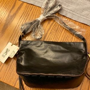 Beautiful, brand-new, black HOBO crossbody bag.